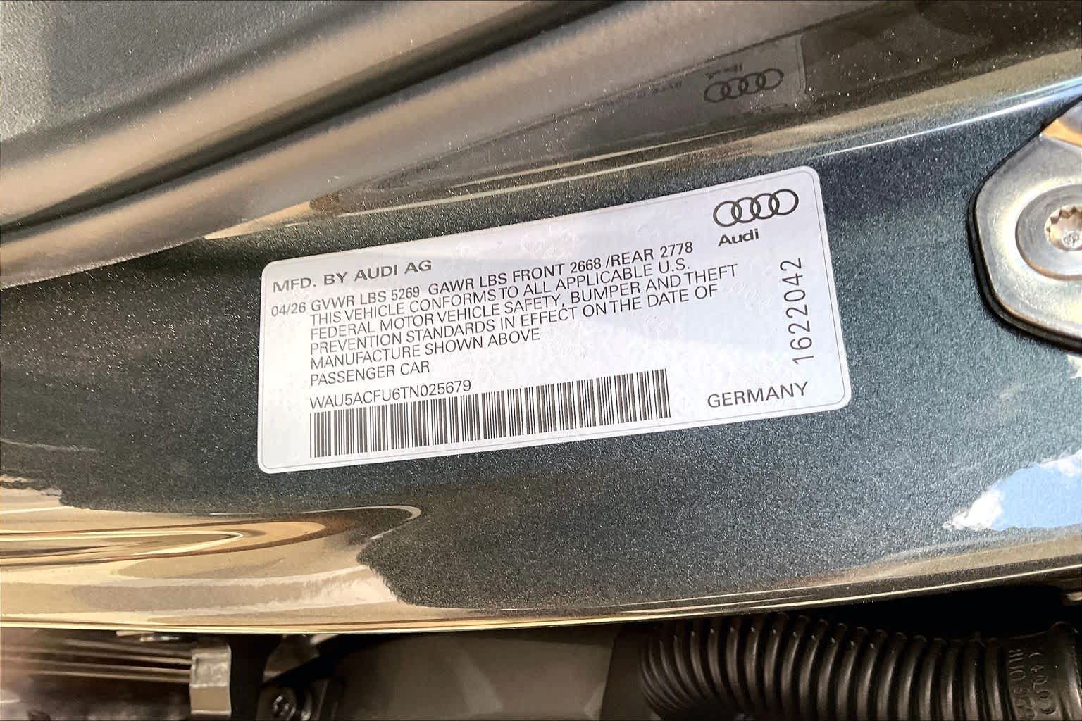 New 2026 Daytona Gray pe Audi Premium Plus image 19