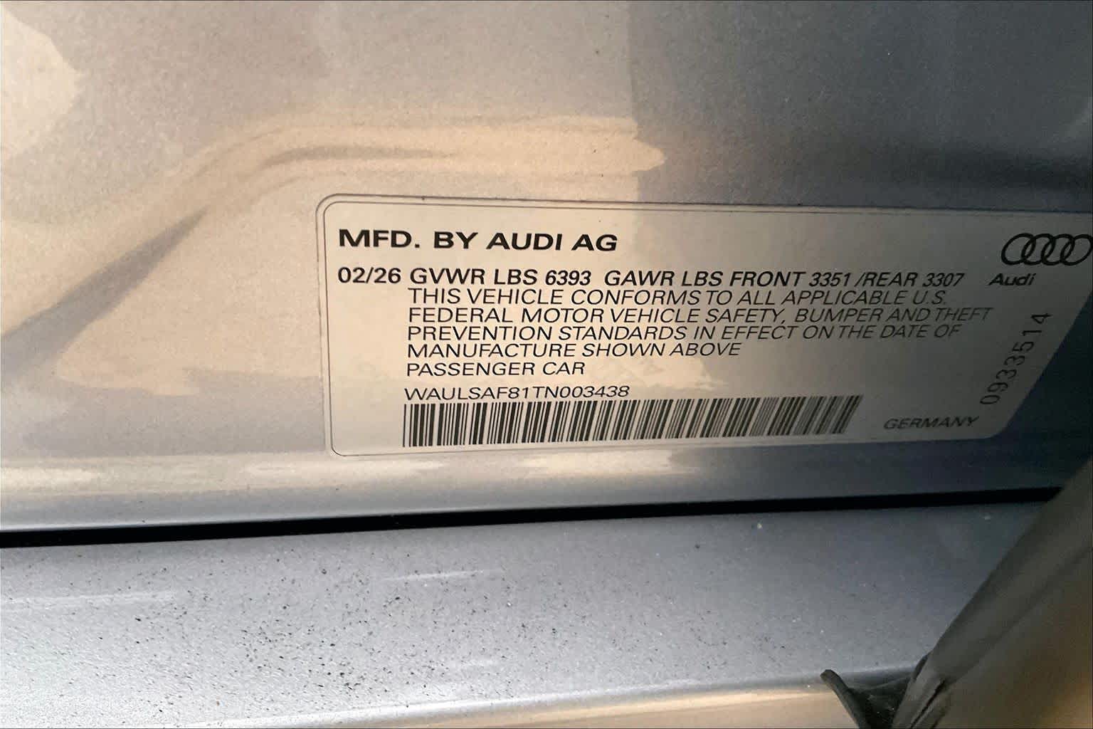 New 2026 Florett Silver Audi  image 20