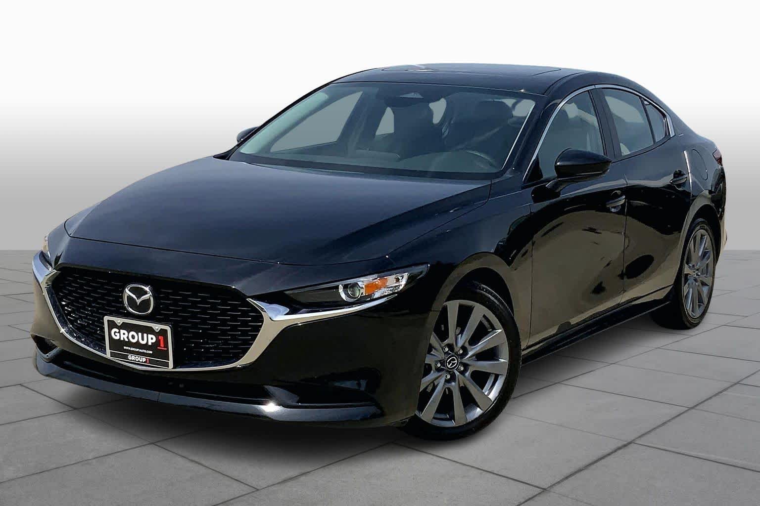 Jet Black Mica 2025 Mazda MAZDA3 2.5 S Preferred Sedan FWD Sedan Front-Wheel Drive 6-Speed Automatic