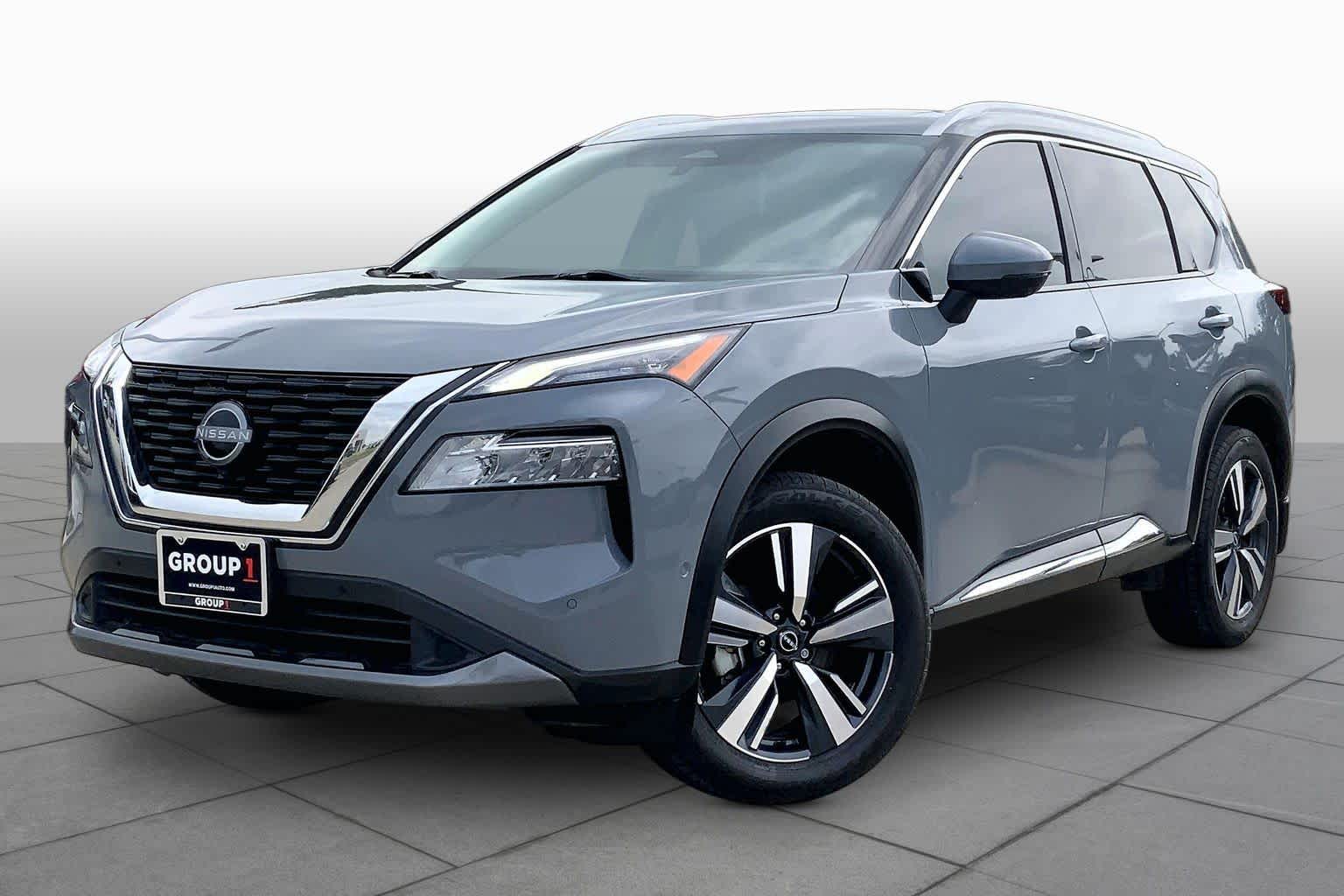 Boulder Gray Pearl 2023 Nissan Rogue SUV / Crossover Front-Wheel Drive Continuously Variable Transmission