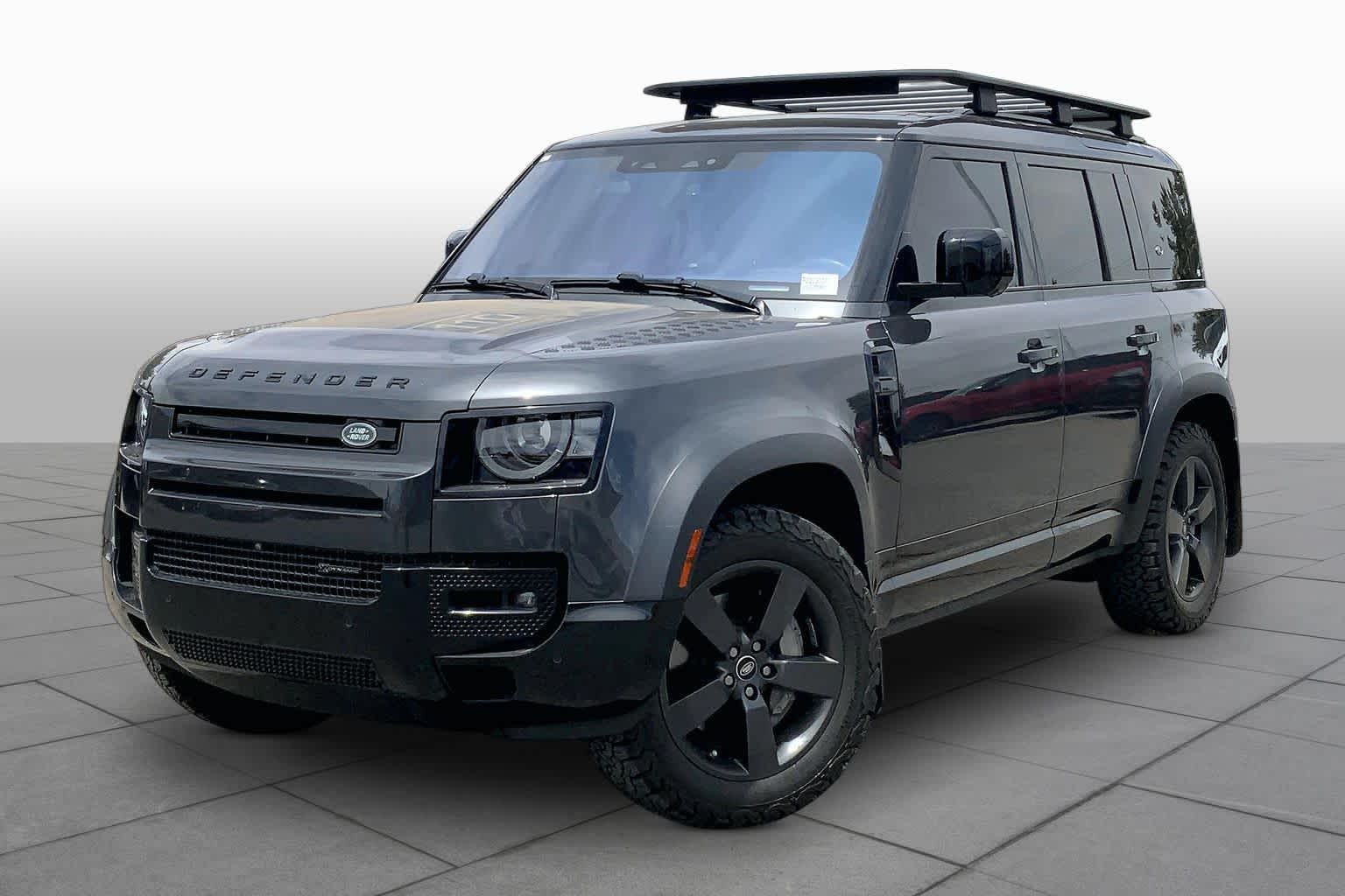 Gray (Carpathian Grey Premium Metallic) 2023 Land Rover Defender SUV / Crossover All-Wheel Drive 8-Speed Automatic