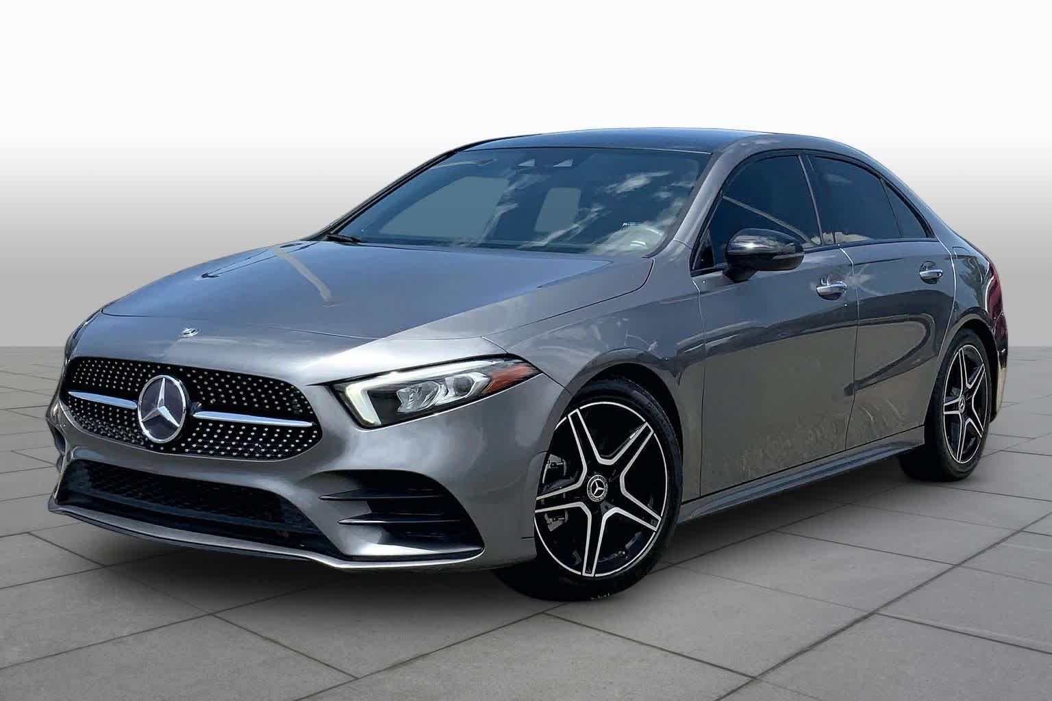 Gray (Mountain Grey Metallic) 2019 Mercedes-Benz A-Class Sedan Front-Wheel Drive Automatic