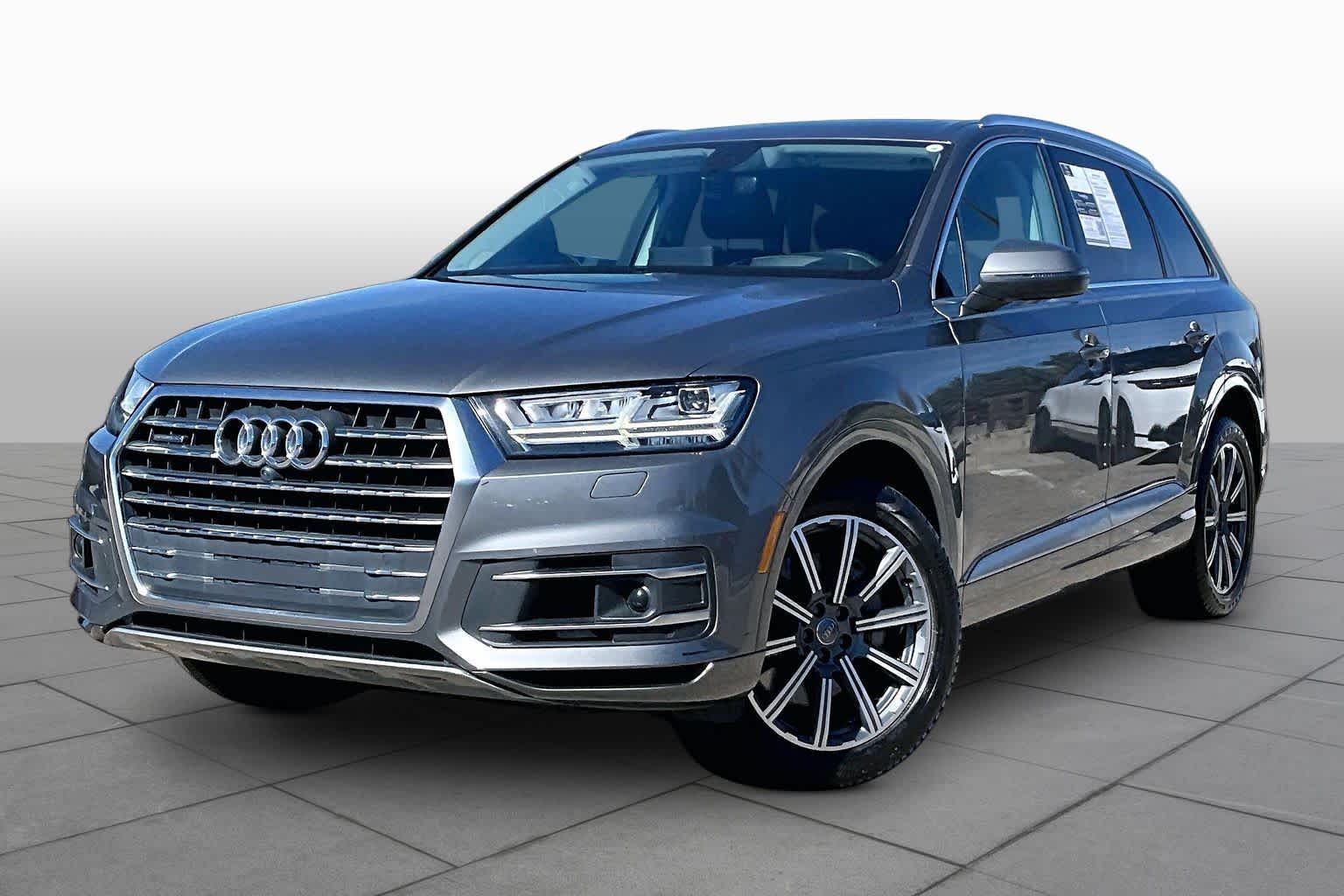 Graphite Gray Metallic 2018 Audi Q7 SUV / Crossover All-Wheel Drive 8-Speed Automatic