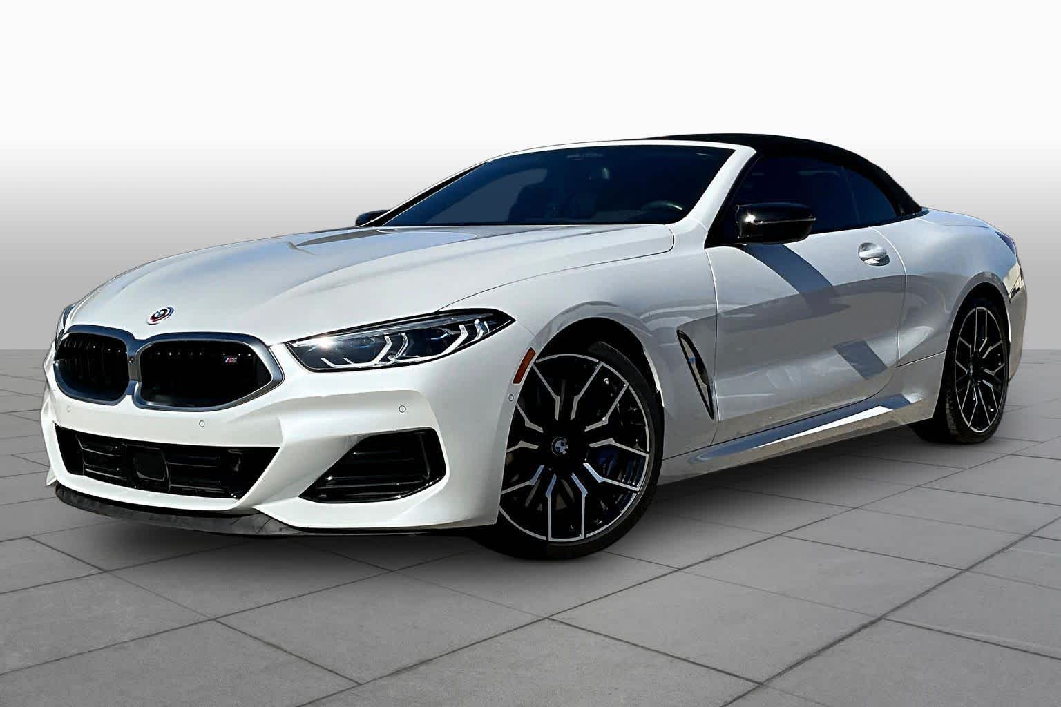 Mineral White Metallic 2024 BMW 8 Series M850i xDrive Convertible AWD Convertible All-Wheel Drive 8-Speed Automatic