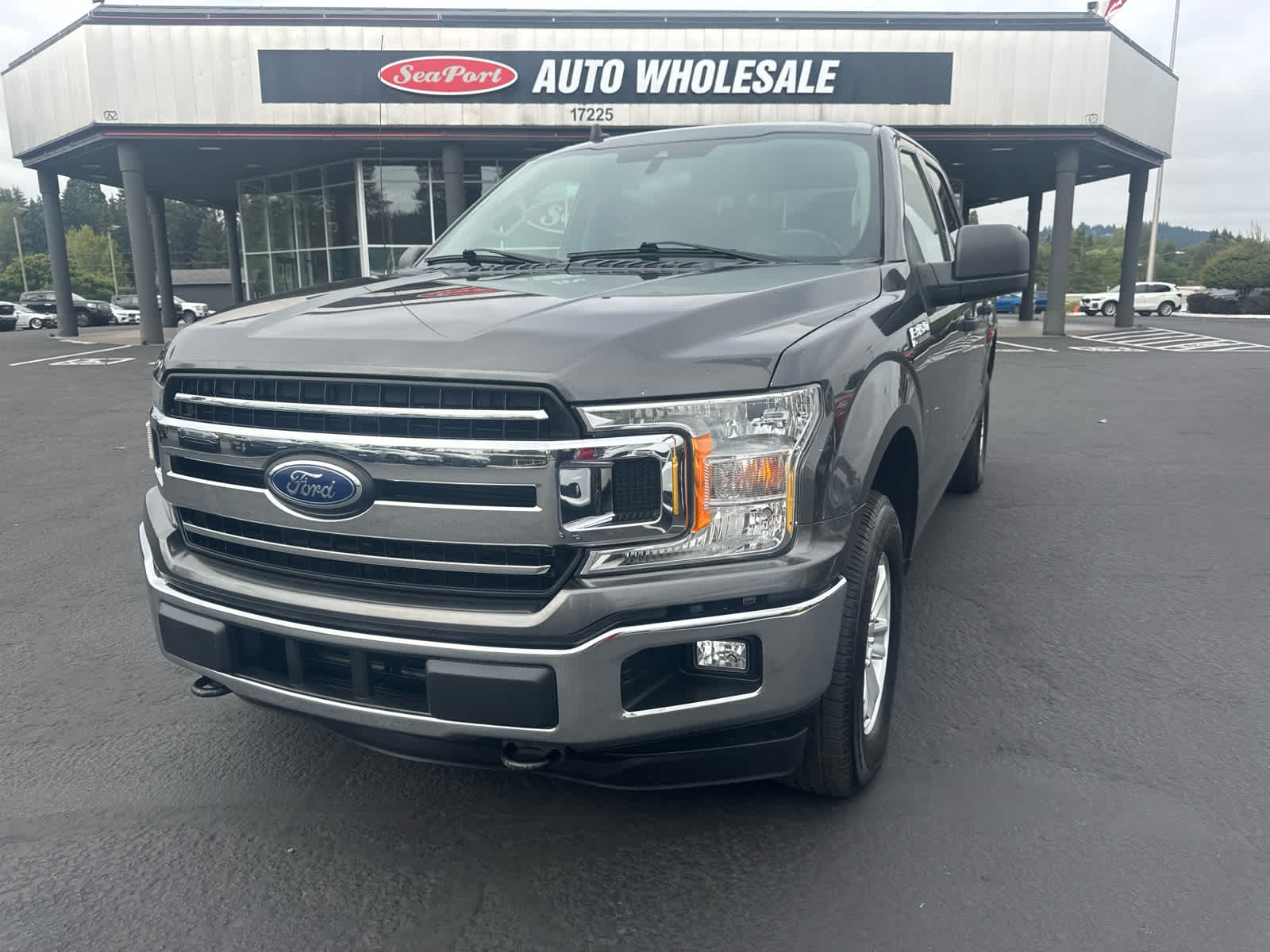 Gray (Magnetic Metallic) 2020 Ford F-150 Pickup Truck Four-Wheel Drive Automatic