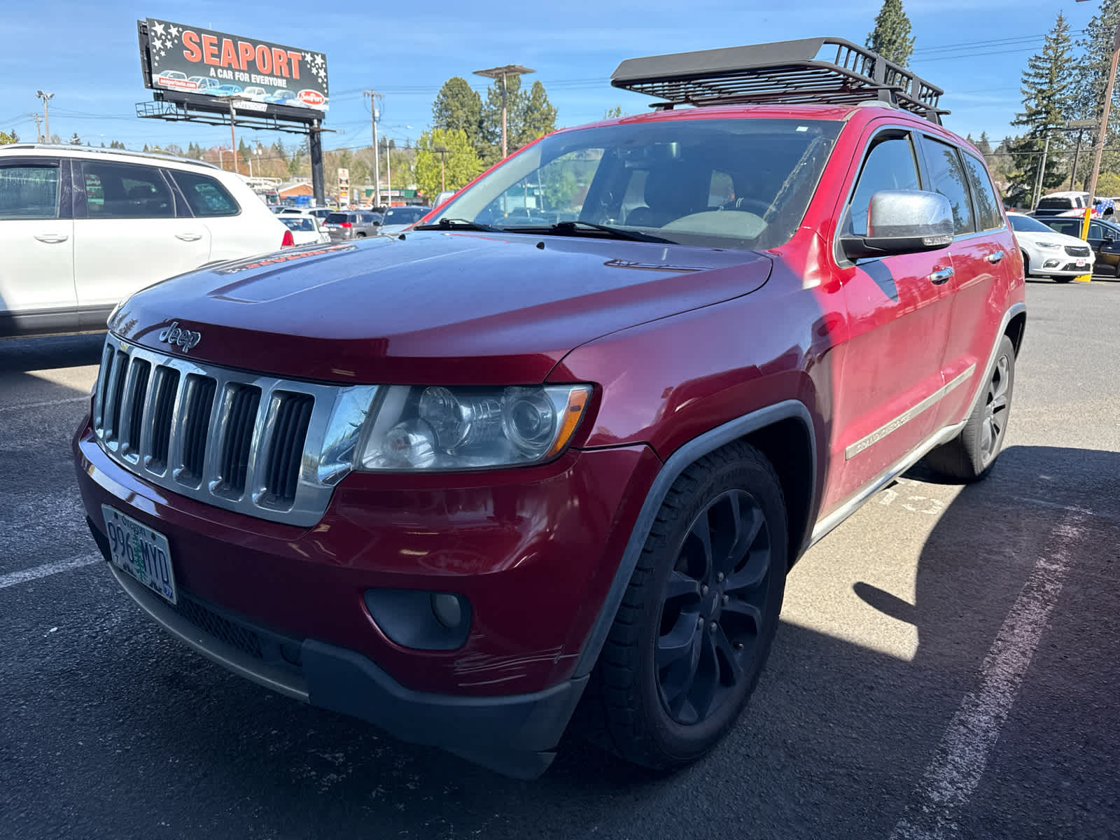 Inferno Red Crystal Pearl 2011 Jeep Grand Cherokee Limited SUV / Crossover 4X2 5-Speed Automatic