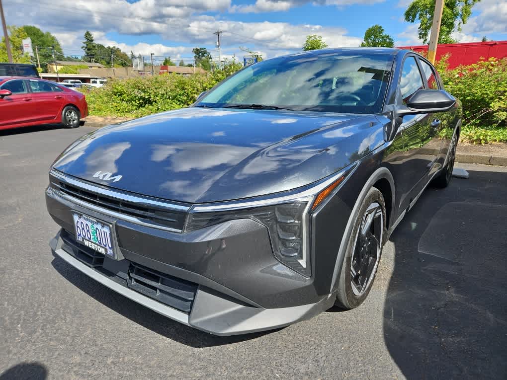 Interstellar Gray 2025 Kia K4 EX FWD Sedan Front-Wheel Drive Continuously Variable Transmission