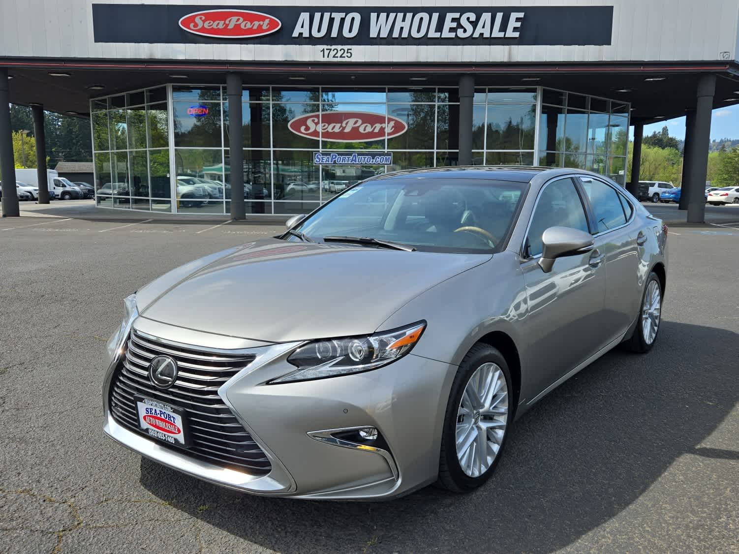 Atomic Silver 2016 Lexus ES 350 FWD Sedan Front-Wheel Drive 6-Speed Automatic