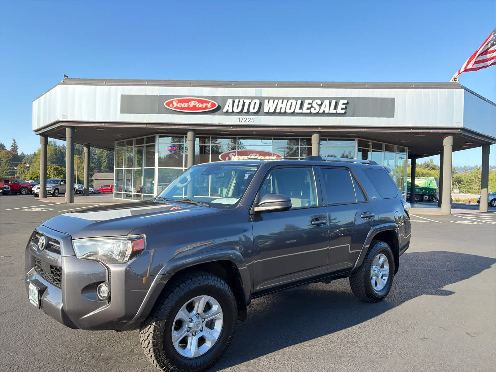 Magnetic Gray Metallic 2021 Toyota 4Runner SUV / Crossover Four-Wheel Drive 5-Speed Automatic