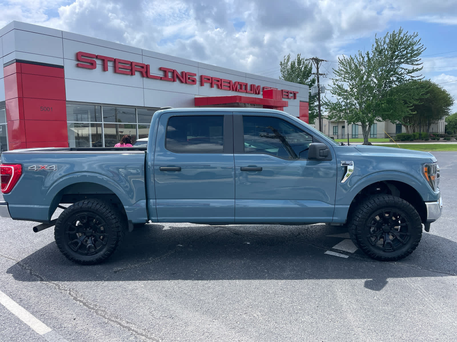Area 51 Blue 2023 Ford F-150 Pickup Truck Four-Wheel Drive Automatic