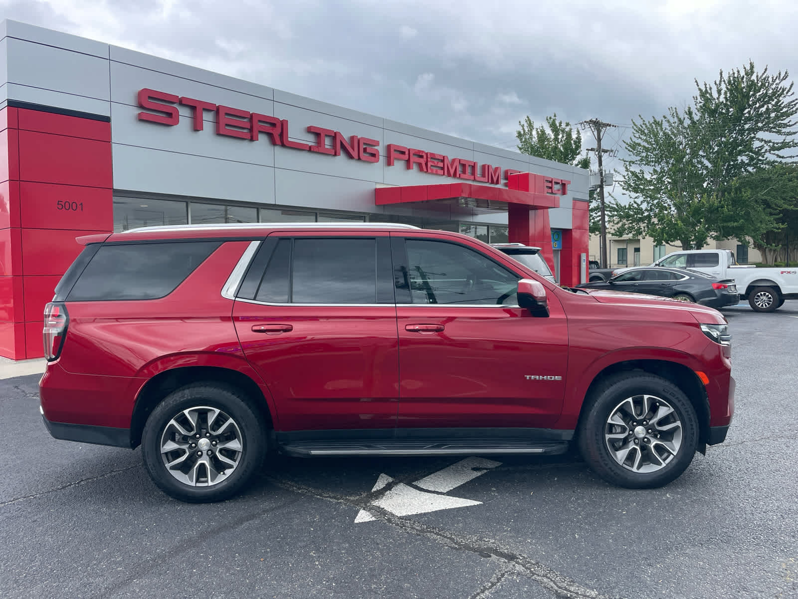 Cherry Red Tintcoat 2022 Chevrolet Tahoe SUV / Crossover Four-Wheel Drive Automatic
