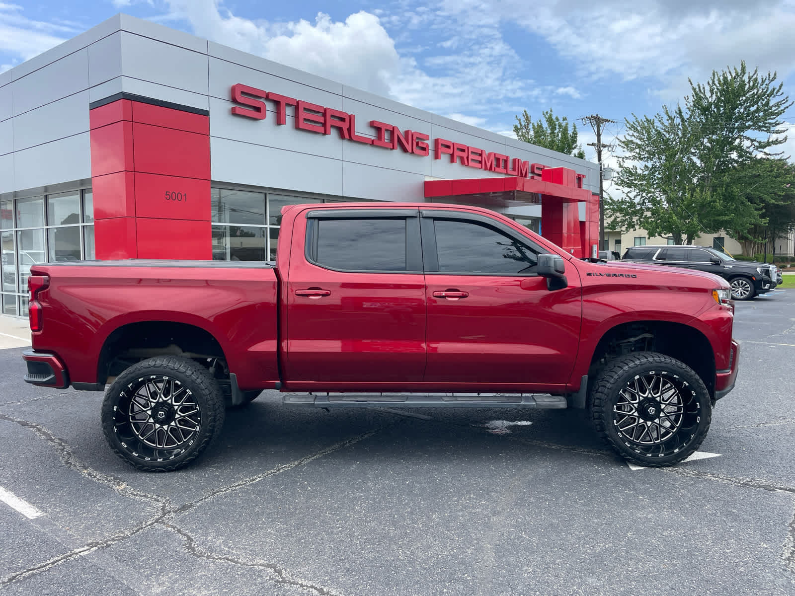 Cherry Red Tintcoat 2021 Chevrolet Silverado 1500 Pickup Truck Four-Wheel Drive 8-Speed Automatic