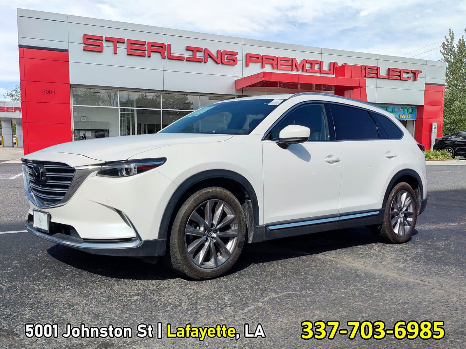 Snowflake White Pearl Mica 2022 Mazda CX-9 SUV / Crossover All-Wheel Drive 6-Speed Automatic