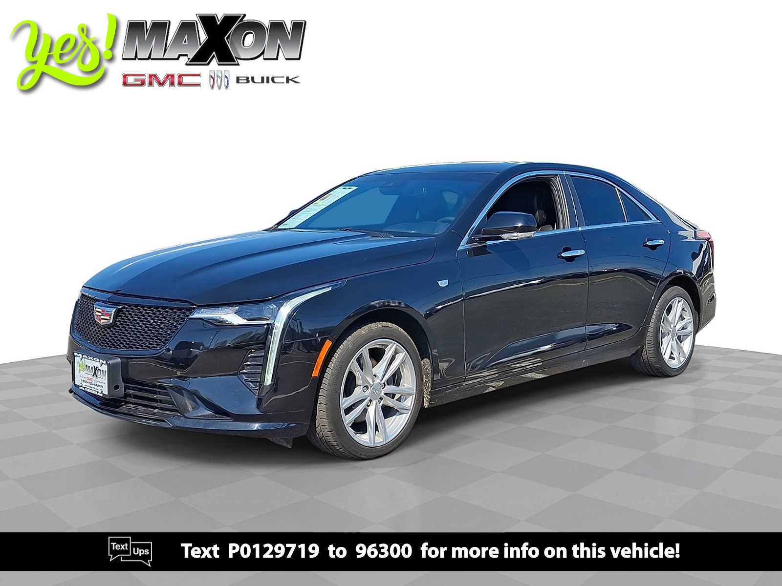 Black Raven 2023 Cadillac CT4 Luxury AWD Sedan All-Wheel Drive 8-Speed Automatic