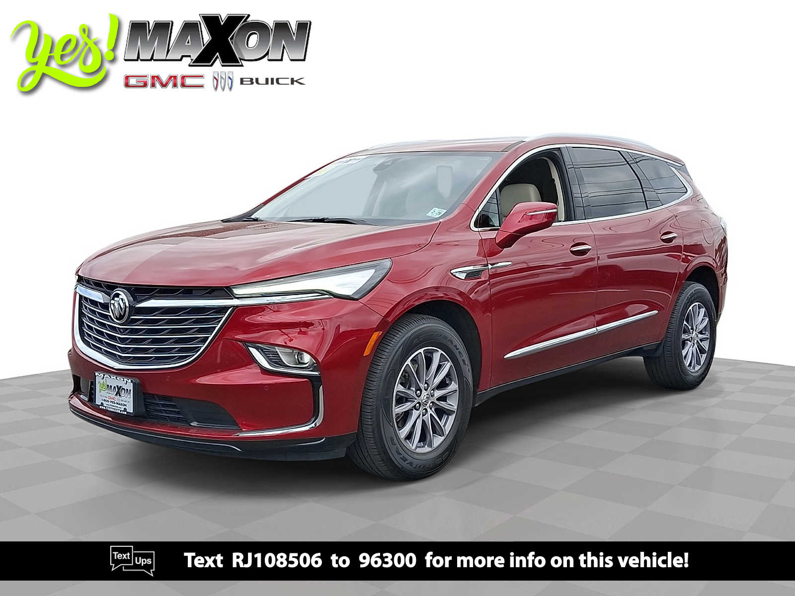 Cherry Red Tintcoat 2024 Buick Enclave Essence AWD SUV / Crossover Four-Wheel Drive 9-Speed Automatic