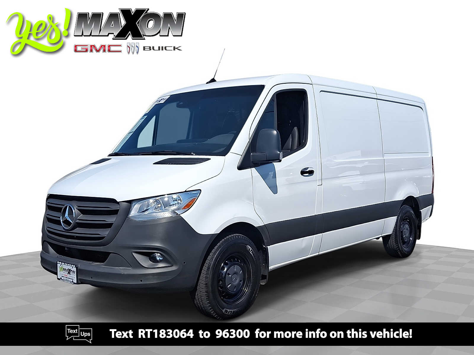 Arctic White 2024 Mercedes-Benz Sprinter Cargo 2500 144 RWD Van Rear-Wheel Drive 9-Speed Automatic