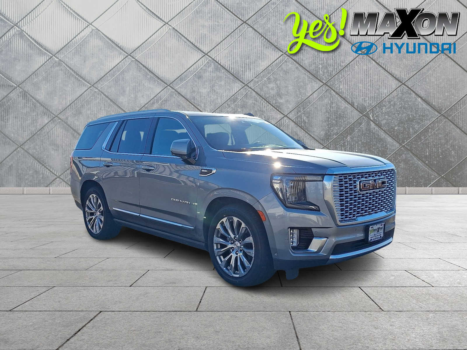 Sterling Metallic 2023 GMC Yukon SUV / Crossover Four-Wheel Drive Automatic