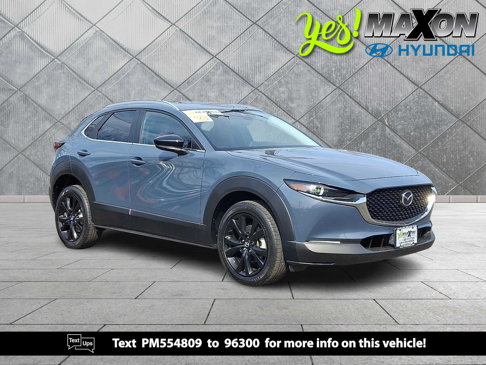Polymetal Gray Metallic 2023 Mazda CX-30 2.5 S Carbon Edition AWD SUV / Crossover All-Wheel Drive 6-Speed Automatic
