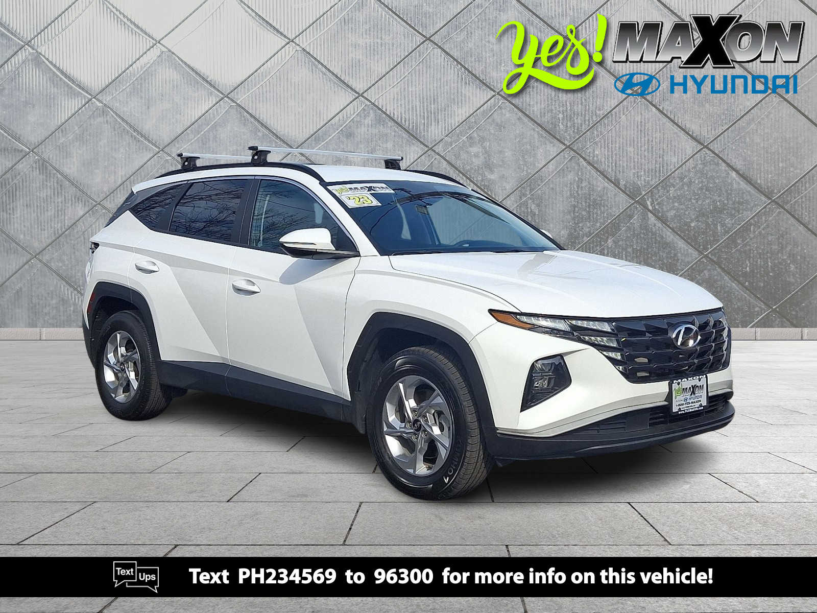 Serenity White Pearl 2023 Hyundai Tucson SEL AWD SUV / Crossover All-Wheel Drive 8-Speed Automatic