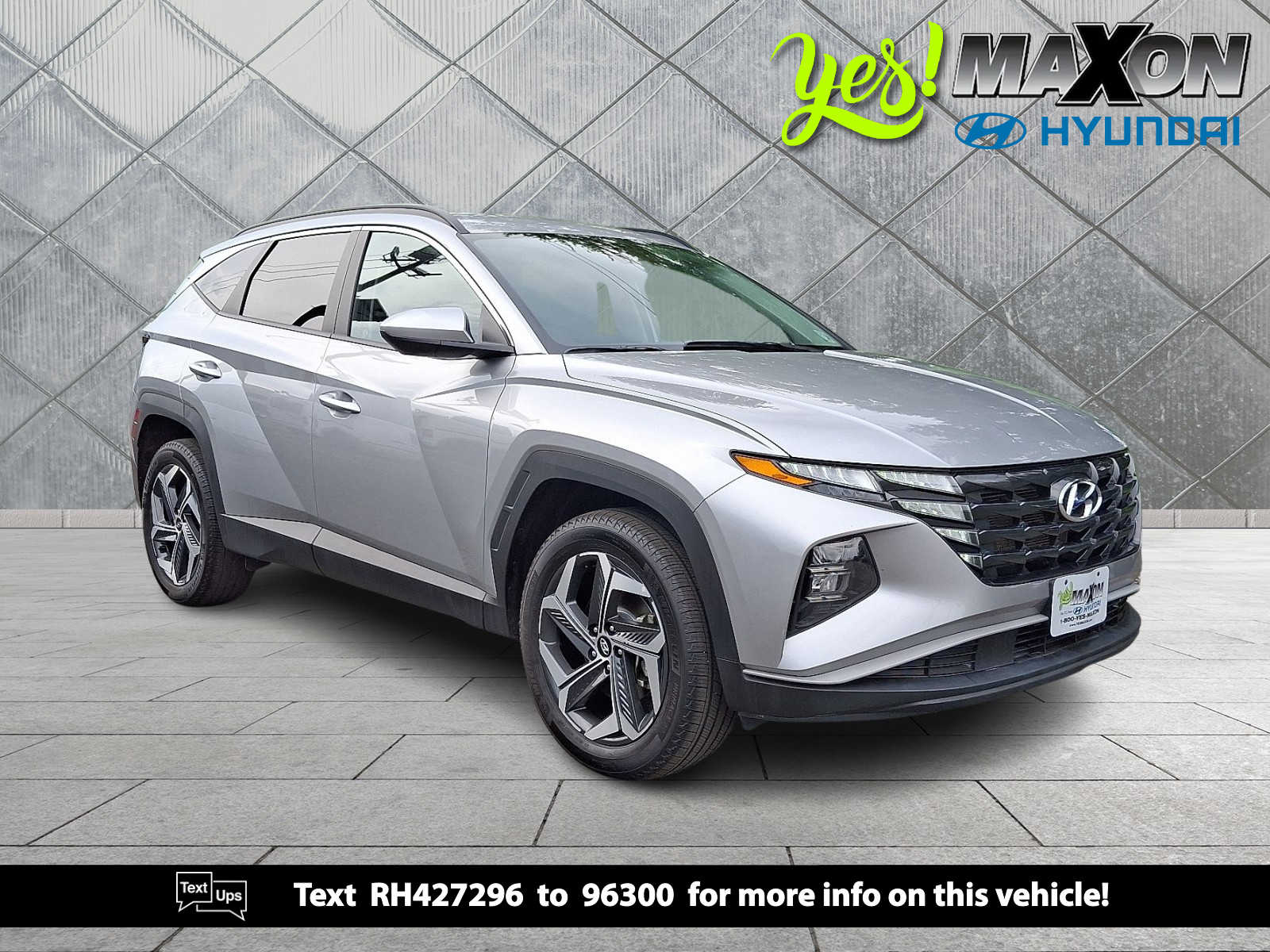 Shimmering Silver 2024 Hyundai Tucson SUV / Crossover All-Wheel Drive 8-Speed Automatic