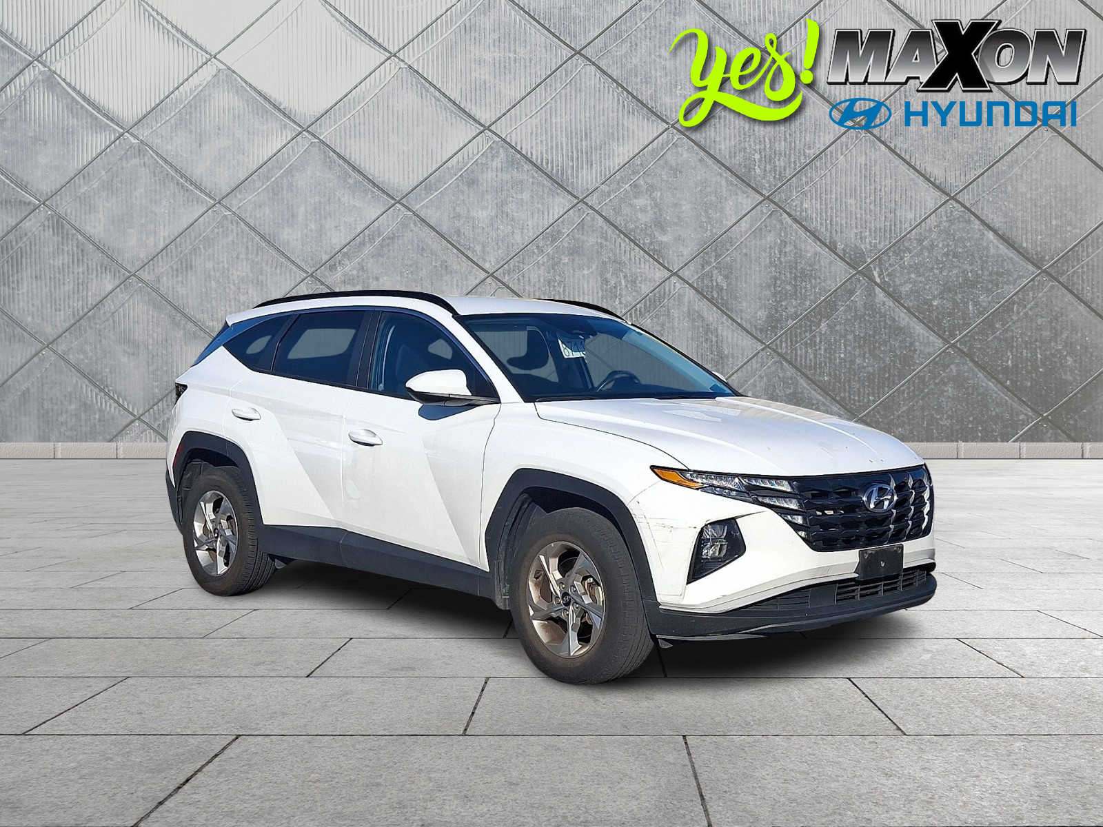 White Pearl 2024 Hyundai Tucson SUV / Crossover All-Wheel Drive 8-Speed Automatic