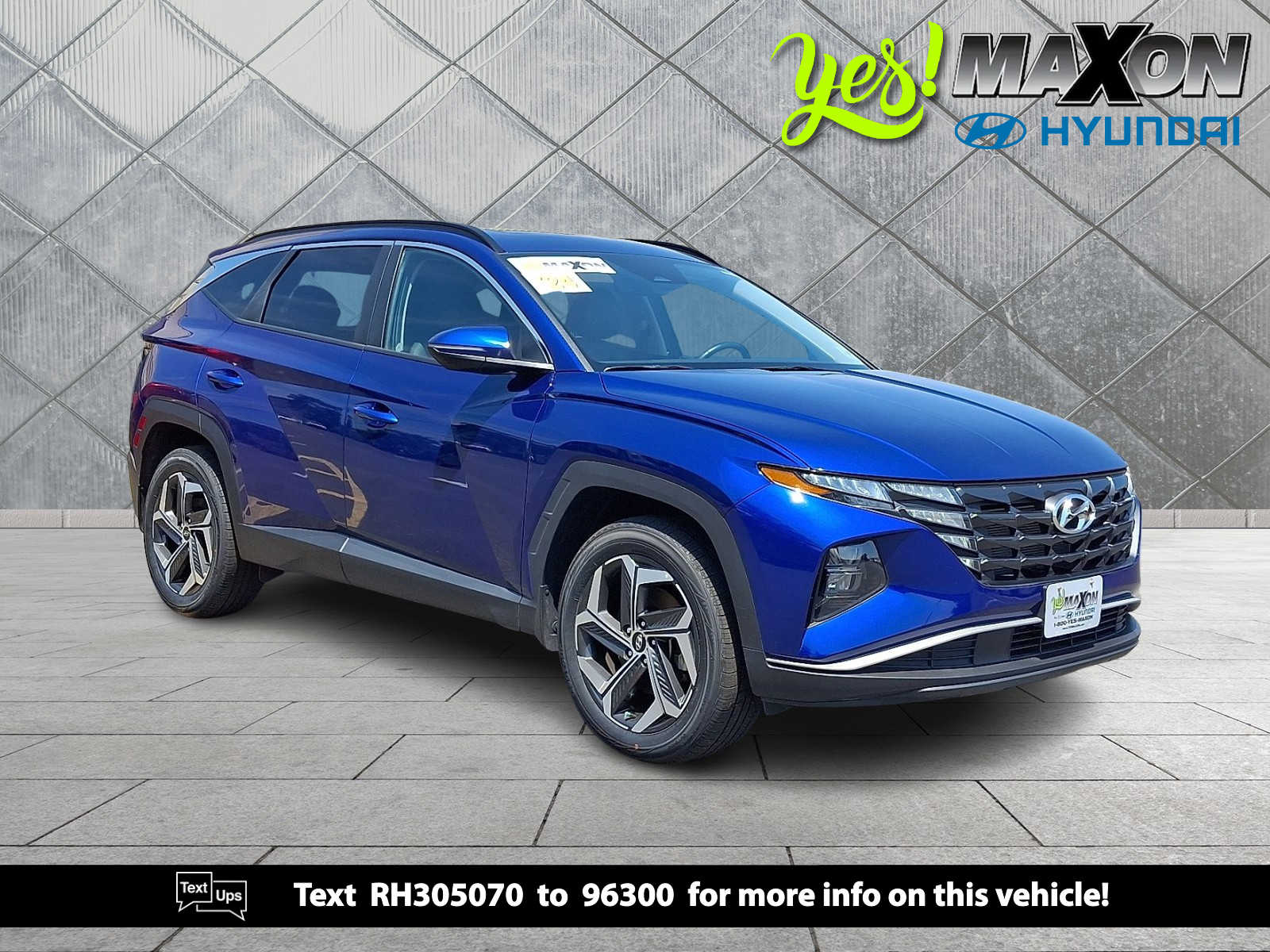 Intense Blue 2024 Hyundai Tucson SUV / Crossover All-Wheel Drive 8-Speed Automatic