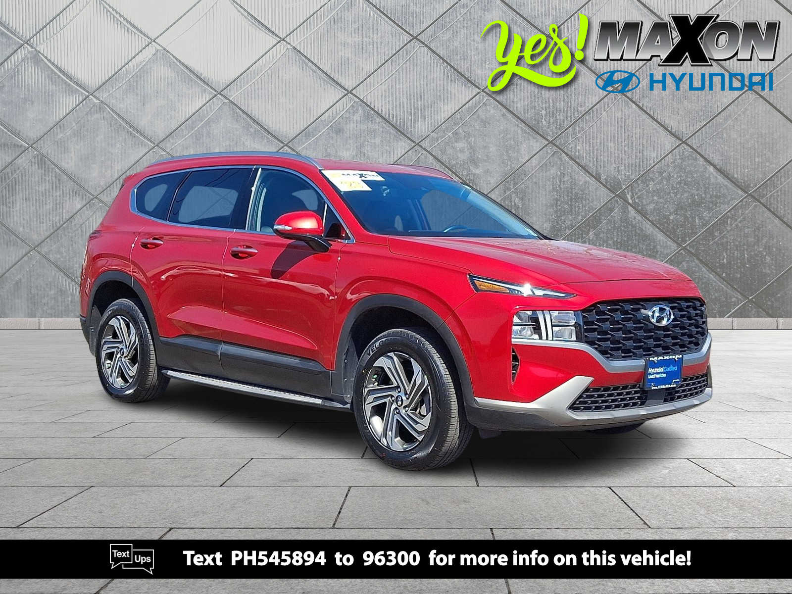 Calypso Red 2023 Hyundai Santa Fe SEL AWD SUV / Crossover All-Wheel Drive 8-Speed Automatic