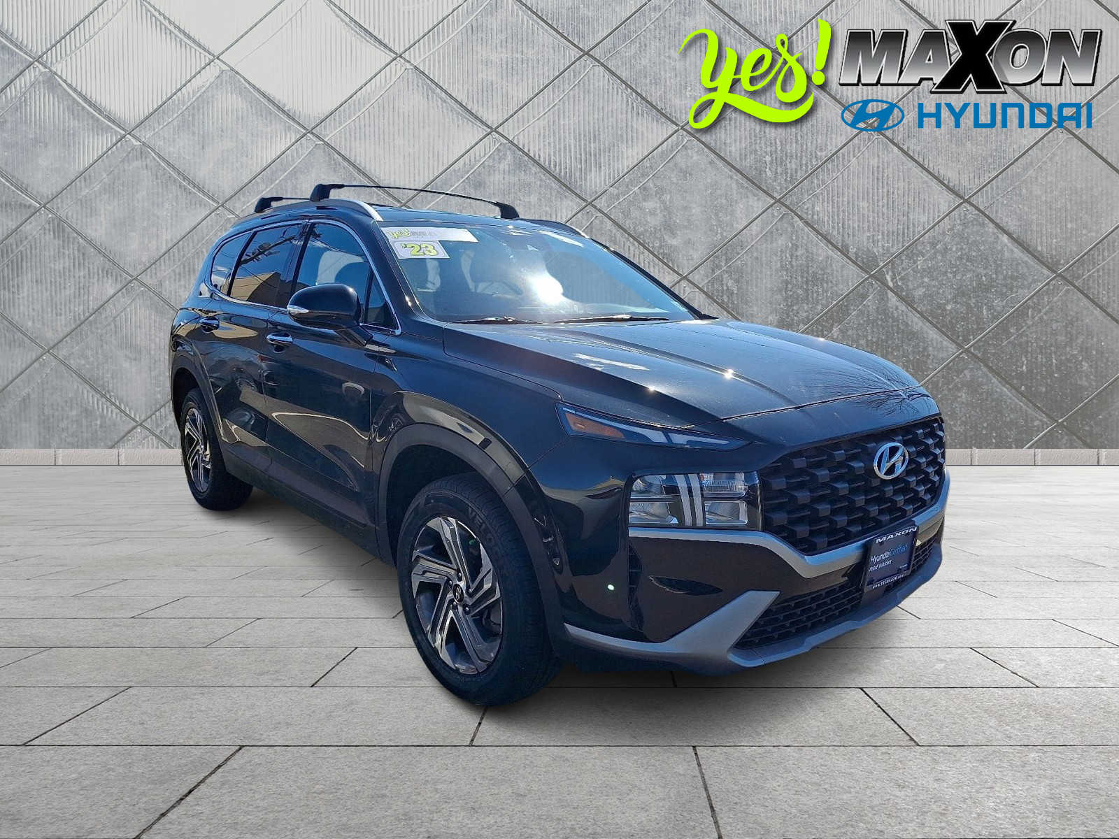 Twilight Black 2023 Hyundai Santa Fe SEL AWD SUV / Crossover All-Wheel Drive 8-Speed Automatic