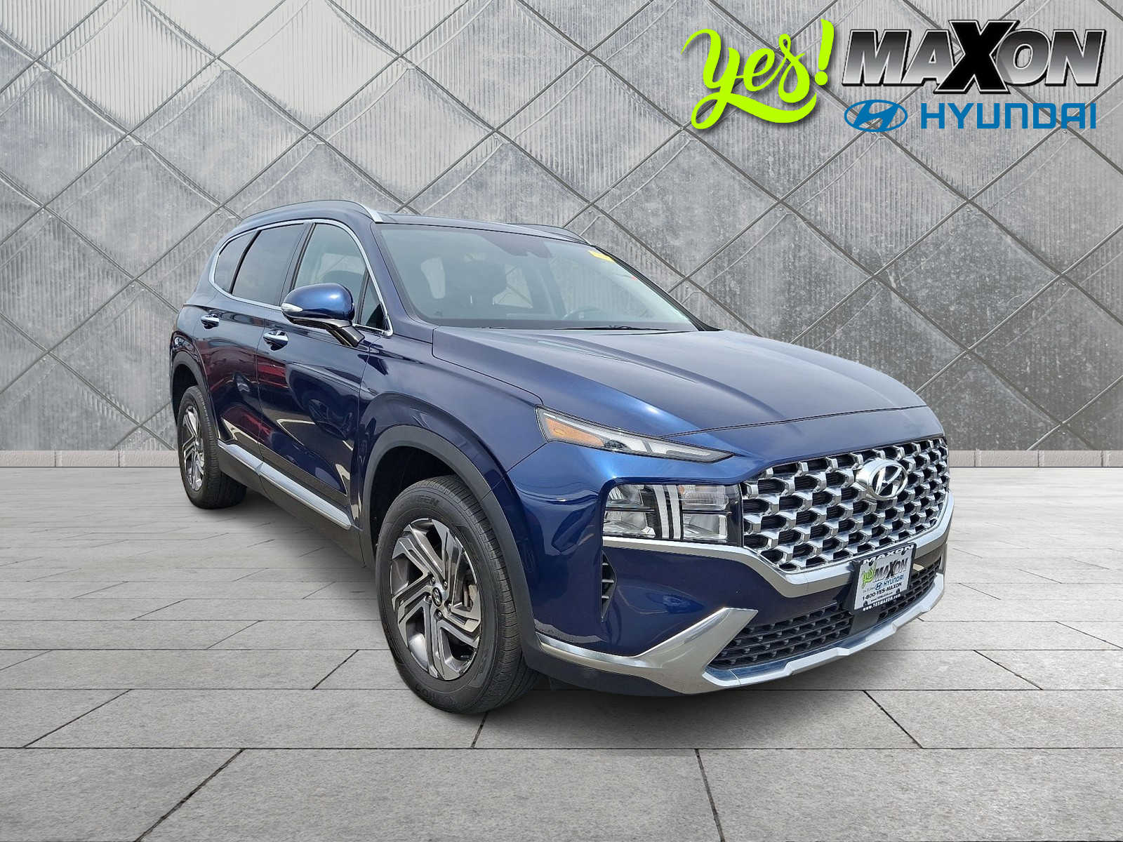 Blue (Stormy Sea) 2023 Hyundai Santa Fe SUV / Crossover All-Wheel Drive 8-Speed Automatic
