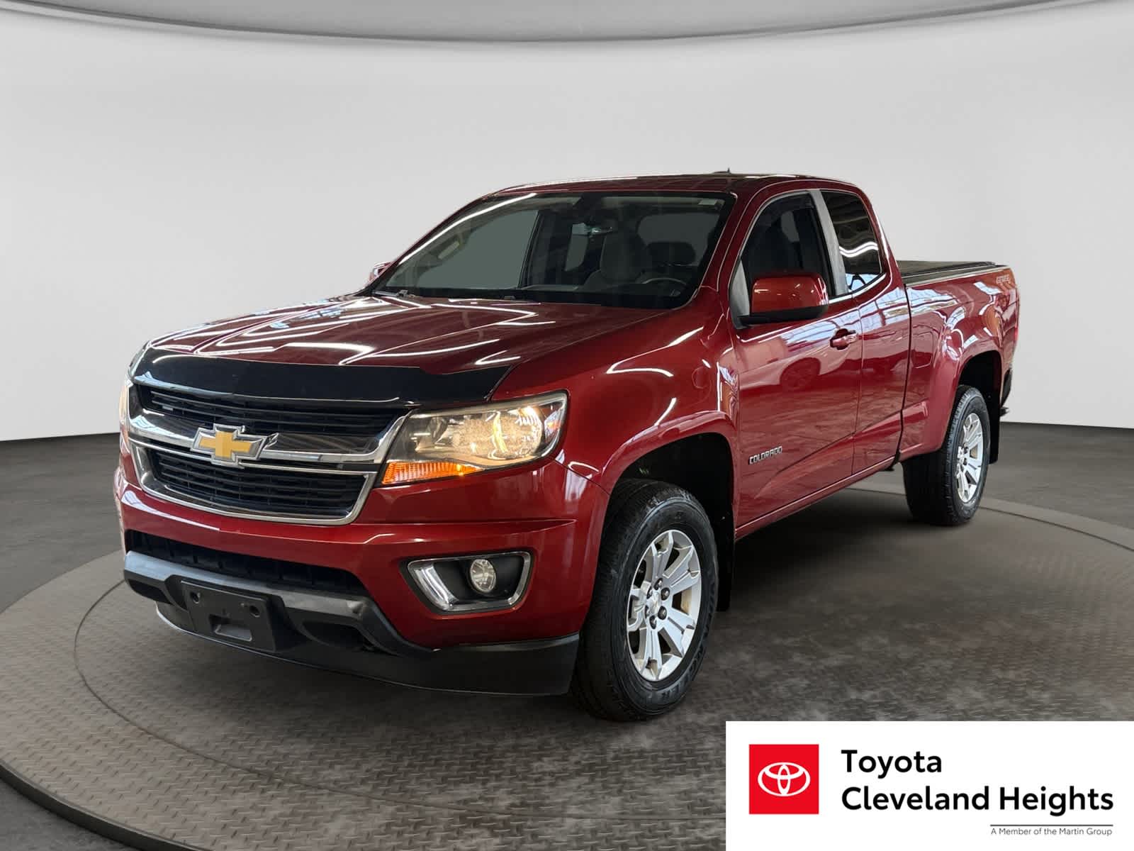 Red Rock Metallic 2016 Chevrolet Colorado Pickup Truck Four-Wheel Drive 6-Speed Automatic