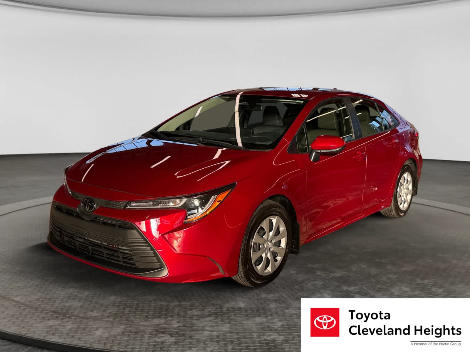 Red (Ruby Flare Pearl) 2024 Toyota Corolla Sedan Front-Wheel Drive Continuously Variable Transmission
