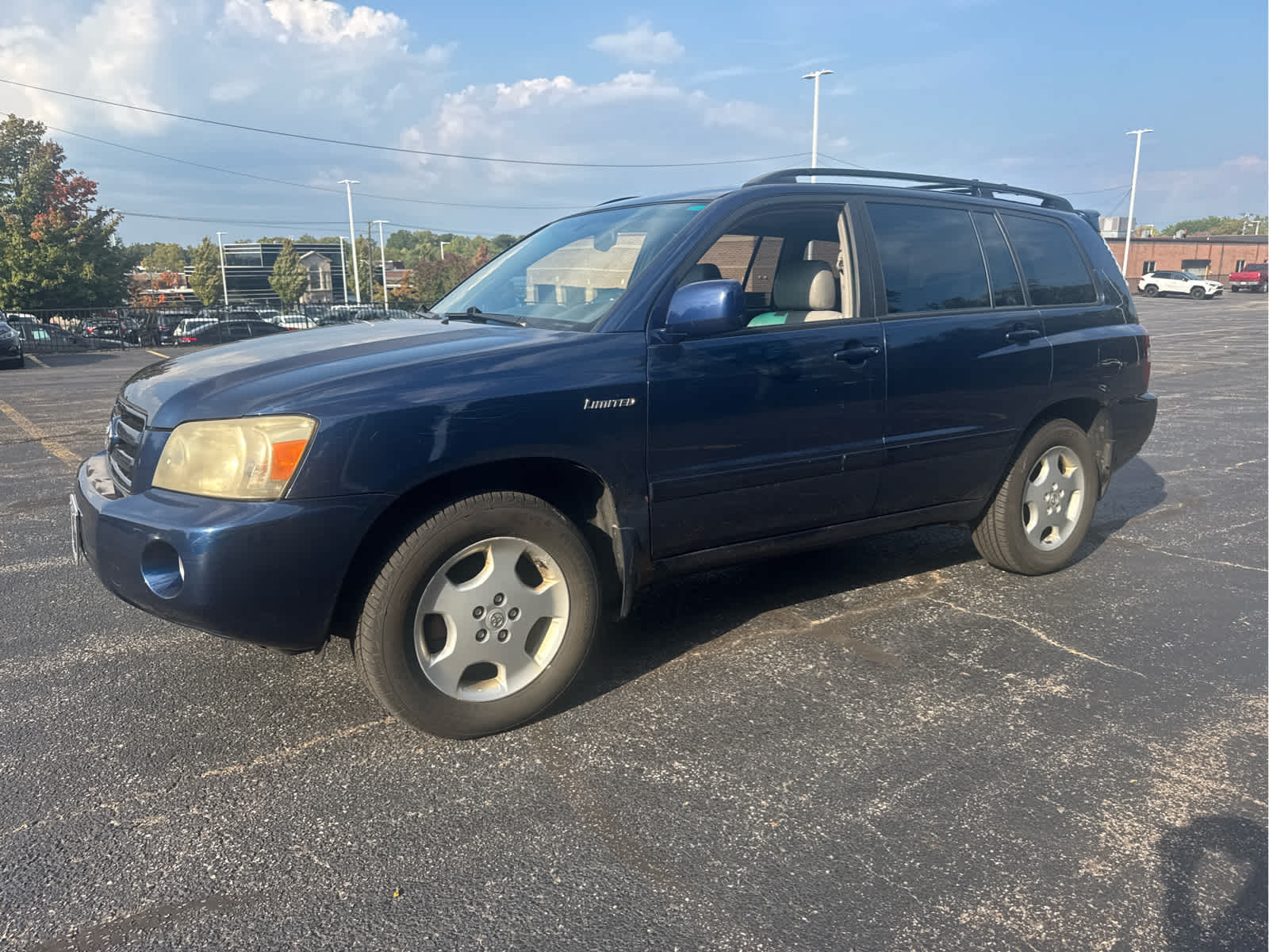 Blue (Indigo Ink Pearl) 2004 Toyota Highlander SUV / Crossover All-Wheel Drive 5-Speed Automatic