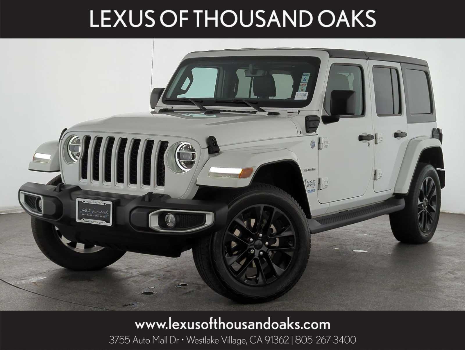 Pre-Owned 2021 Jeep Wrangler 4xe Unlimited Sahara Sport Utility in  #W742782A