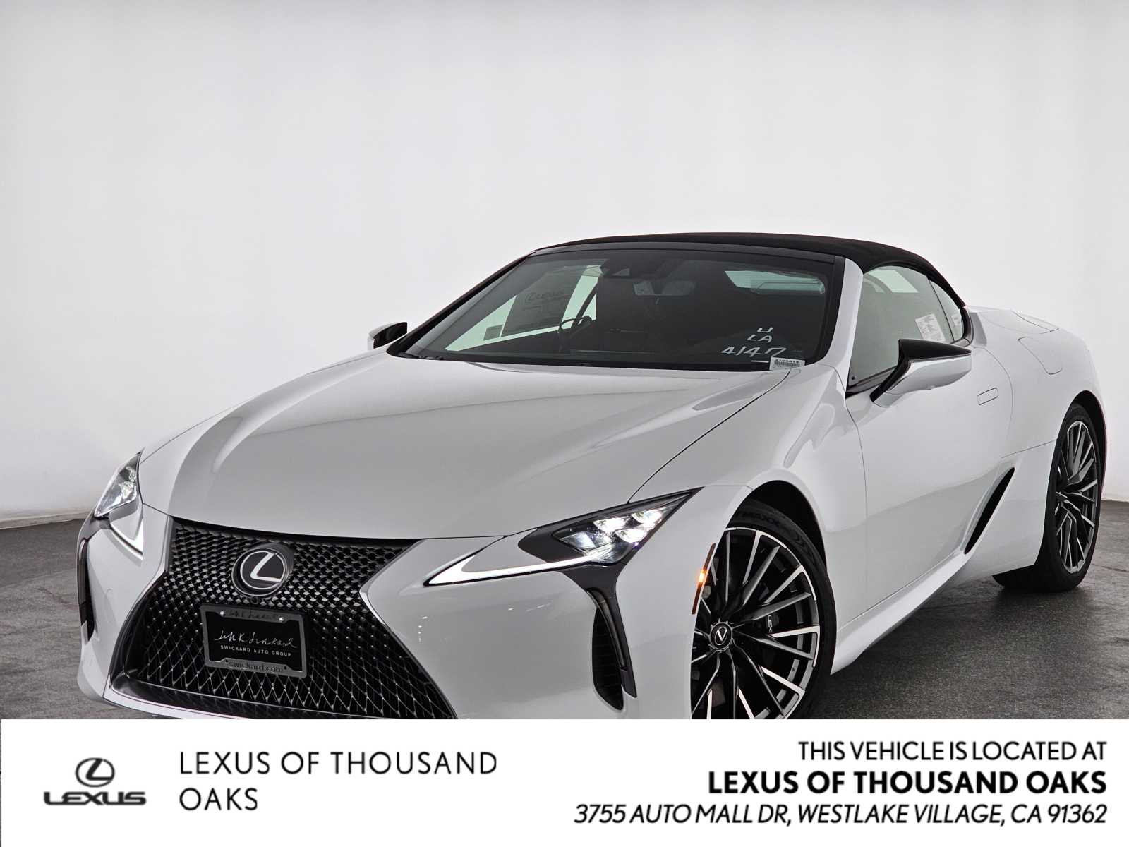 New 2024 Lexus LC 500 Convertible in #A109813 | Swickard Auto Group