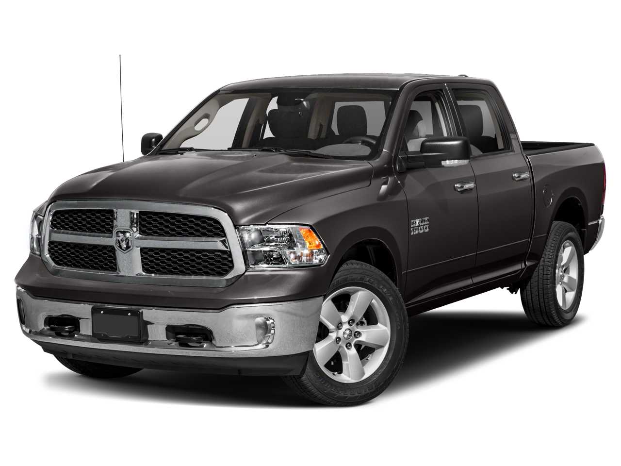 Gray (Granite Crystal Metallic Clearcoat) 2023 RAM 1500 Classic SLT Crew Cab RWD Pickup Truck 4X2 8-Speed Automatic