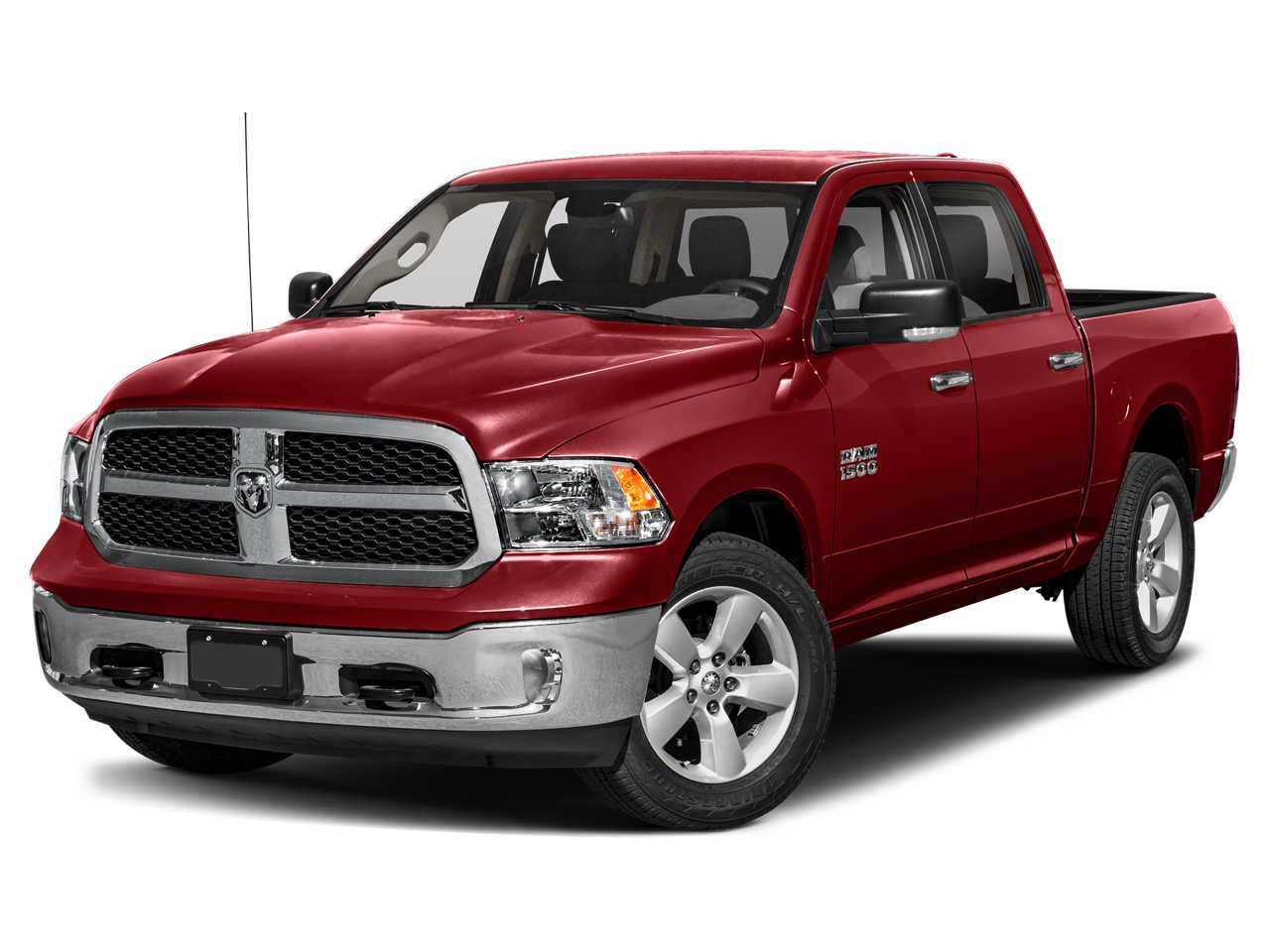 Flame Red Clearcoat 2023 RAM 1500 Classic SLT Crew Cab RWD Pickup Truck 4X2 8-Speed Automatic