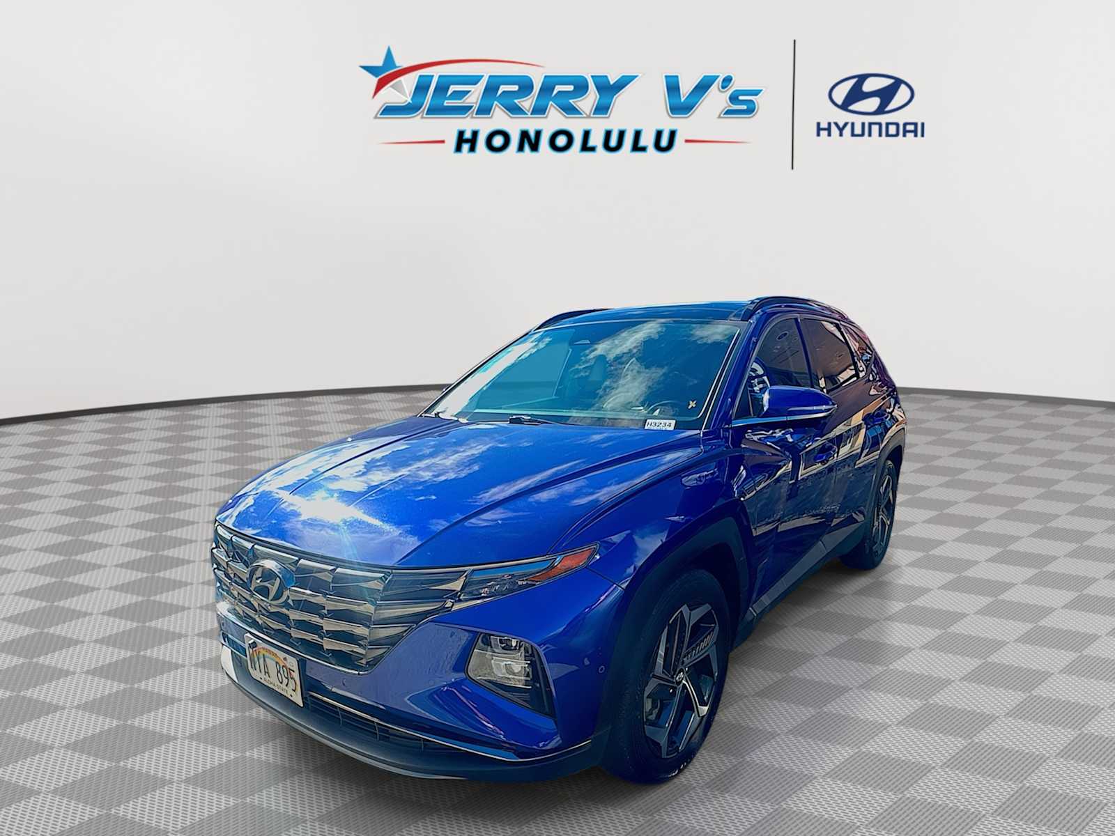 Intense Blue 2024 Hyundai Tucson SUV / Crossover Front-Wheel Drive 8-Speed Automatic