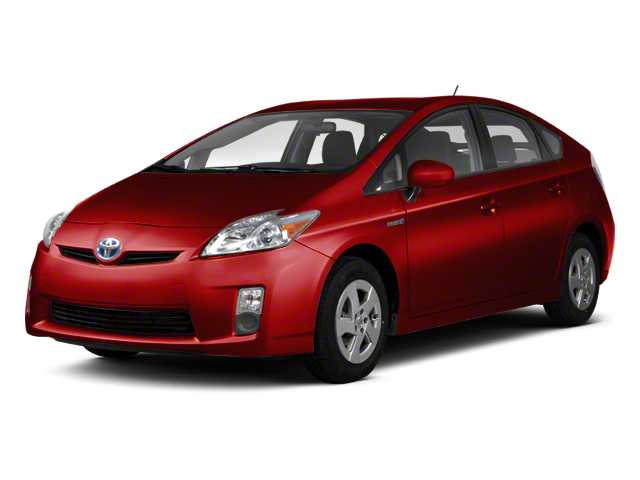 BARCELONA RED METALLIC 2011 Toyota Prius One Hatchback Front-Wheel Drive Continuously Variable Transmission