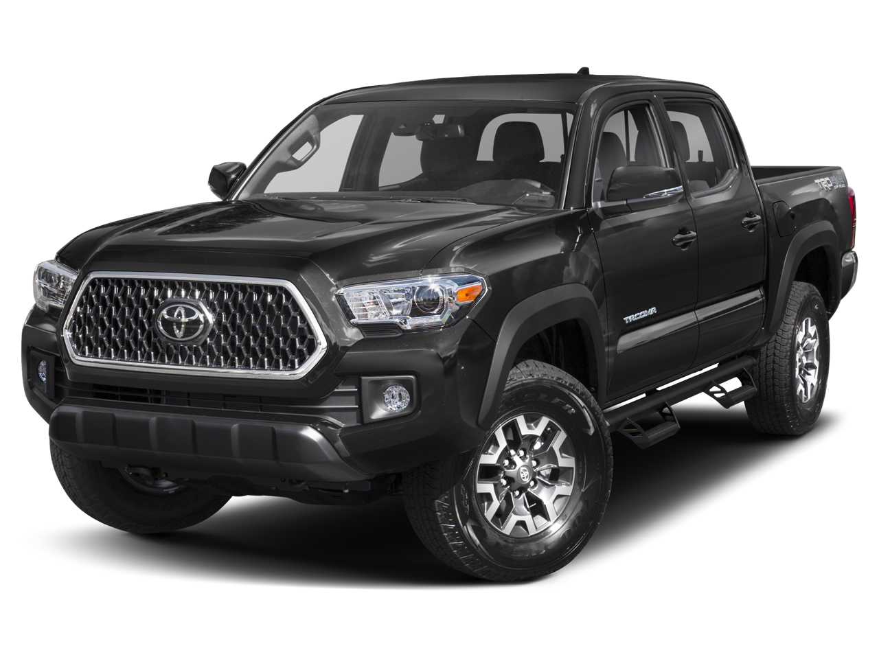 Gray 2019 Toyota Tacoma TRD Off Road Double Cab LB 4WD Pickup Truck Four-Wheel Drive 6-Speed Automatic