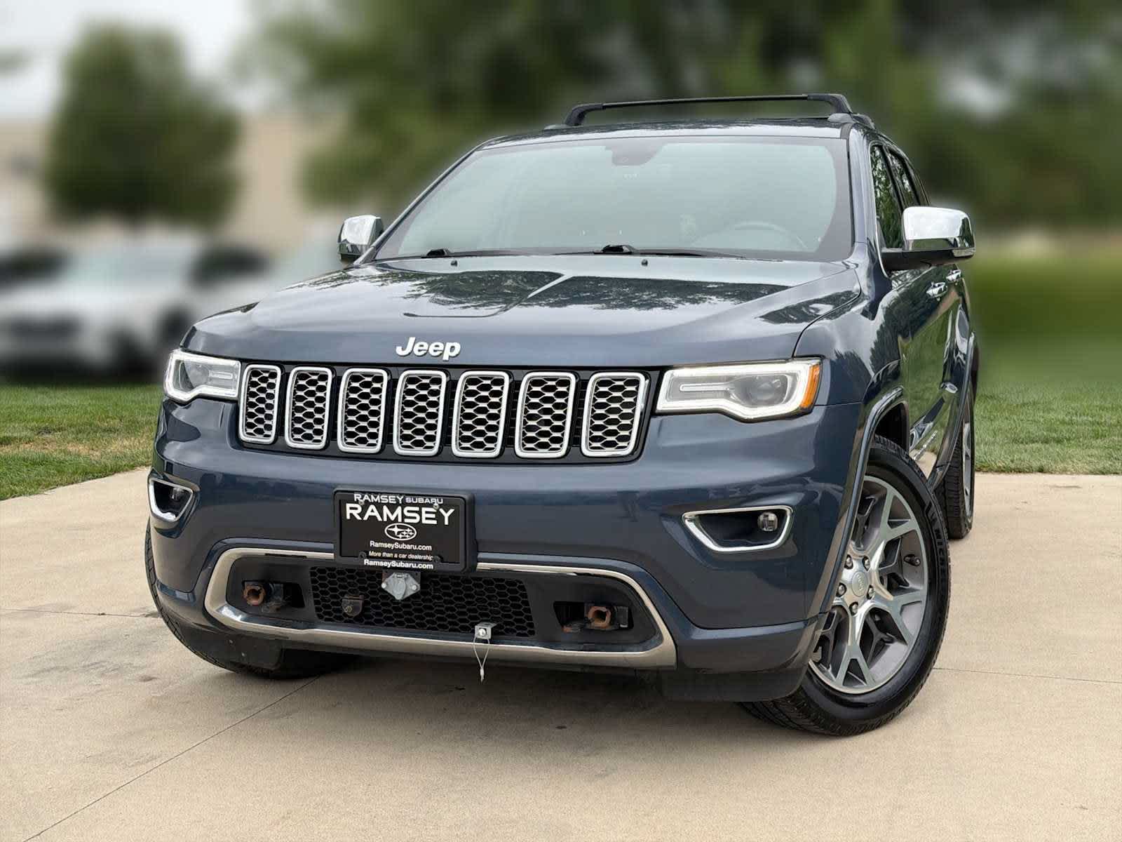 Slate Blue Pearlcoat 2020 Jeep Grand Cherokee SUV / Crossover Four-Wheel Drive 8-Speed Automatic