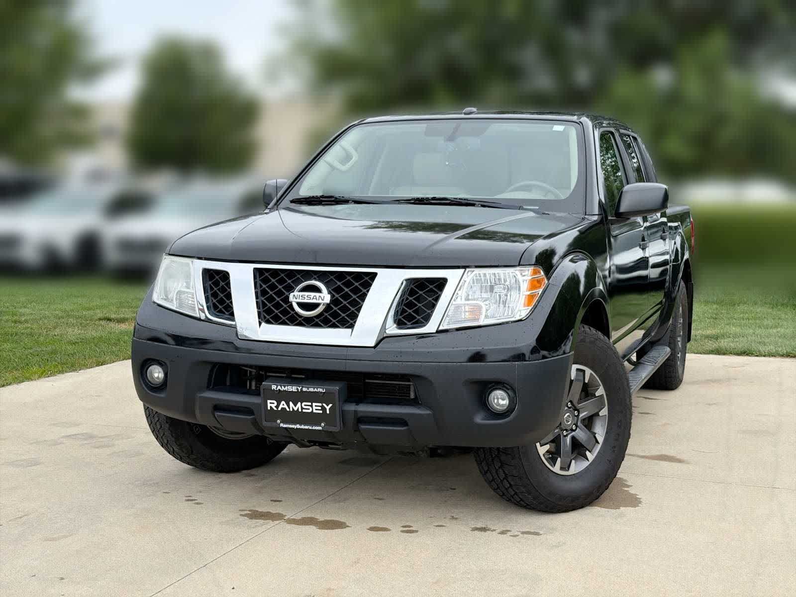 Gray (Magnetic Black) 2018 Nissan Frontier Pickup Truck 4X2 Automatic