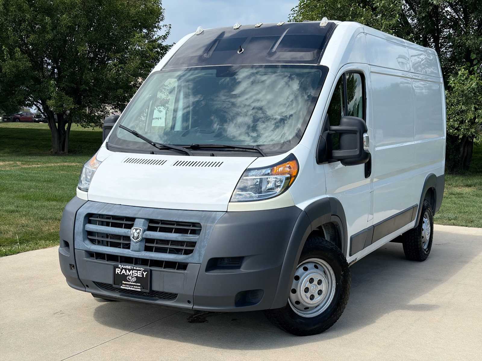 Bright White Clearcoat 2017 RAM ProMaster Van Front-Wheel Drive 6-Speed Automatic