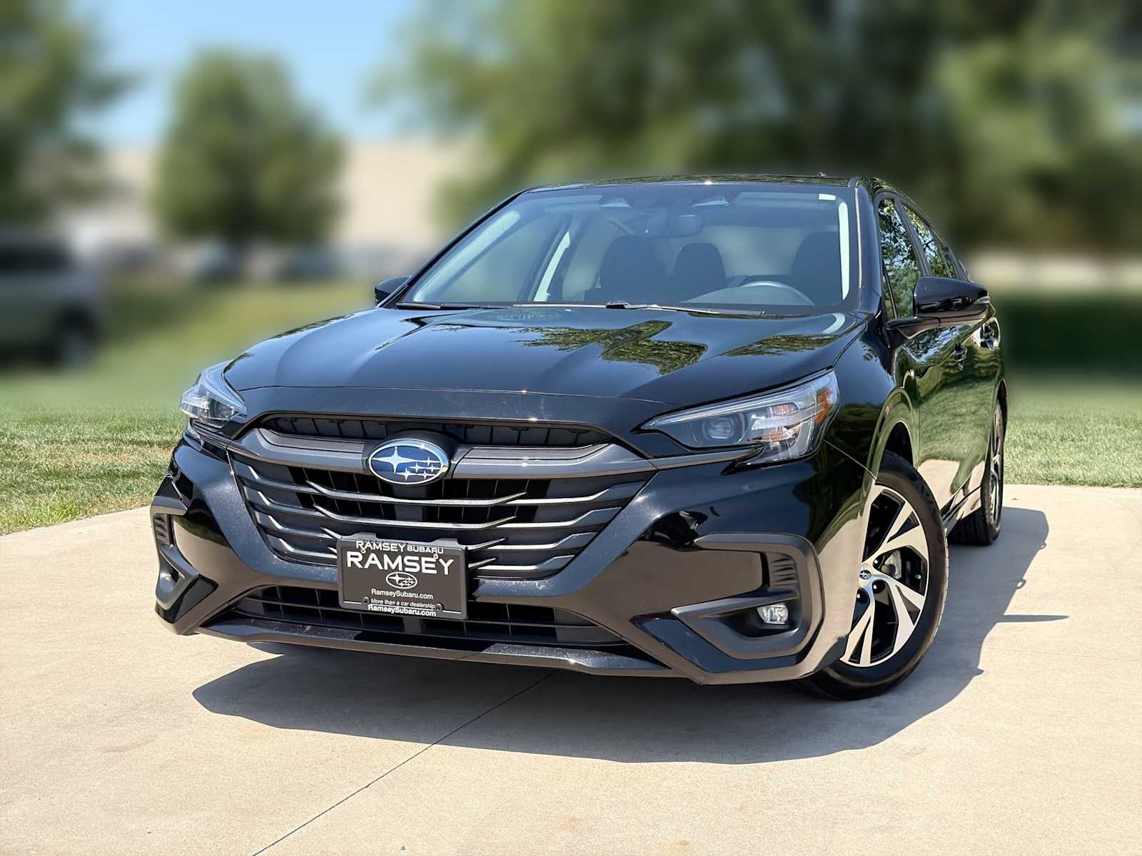 Crystal Black Silica 2024 Subaru Legacy Sedan All-Wheel Drive Continuously Variable Transmission