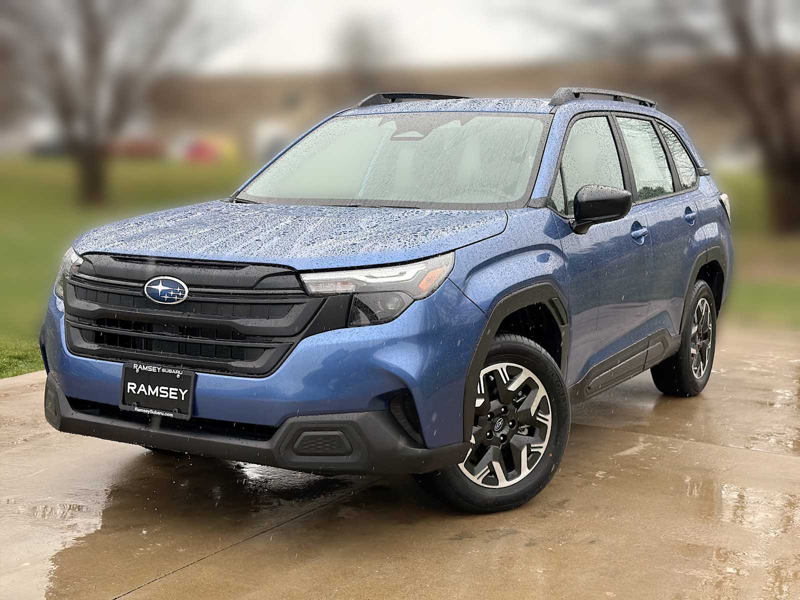 Blue 2026 Subaru Forester Crossover AWD SUV / Crossover All-Wheel Drive Continuously Variable Transmission