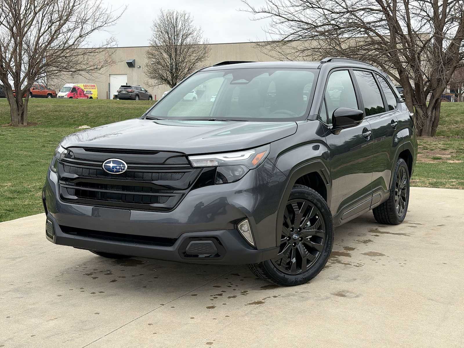 Gray 2026 Subaru Forester Sport Crossover AWD SUV / Crossover All-Wheel Drive Continuously Variable Transmission