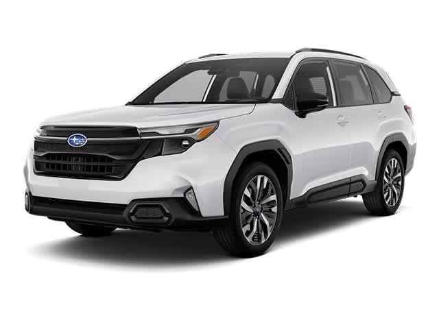 White 2026 Subaru Forester Touring Crossover AWD SUV / Crossover All-Wheel Drive Continuously Variable Transmission
