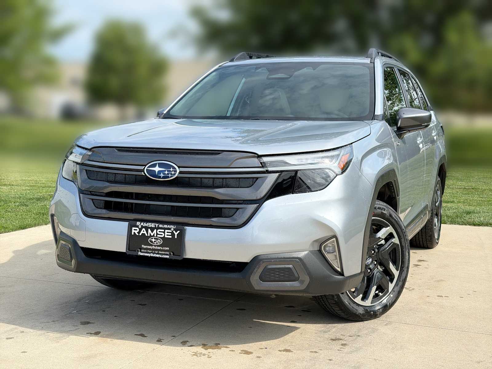 Ice Silver Metallic 2026 Subaru Forester Hybrid SUV / Crossover All-Wheel Drive Continuously Variable Transmission