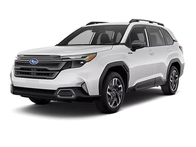 Crystal White Pearl 2026 Subaru Forester Hybrid SUV / Crossover All-Wheel Drive Continuously Variable Transmission