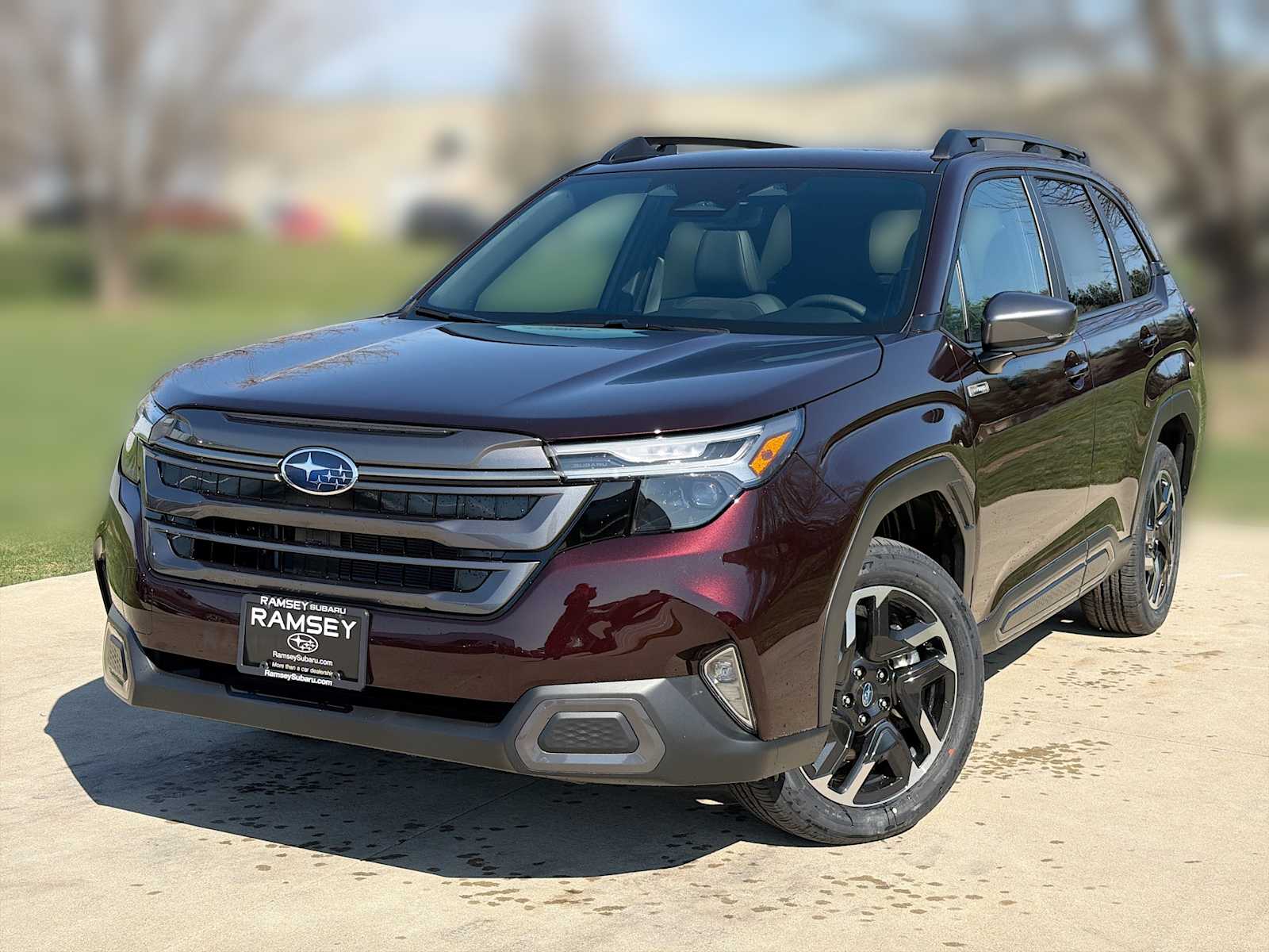 Dark Mahogany Pearl 2026 Subaru Forester Hybrid Limited AWD SUV / Crossover All-Wheel Drive Continuously Variable Transmission