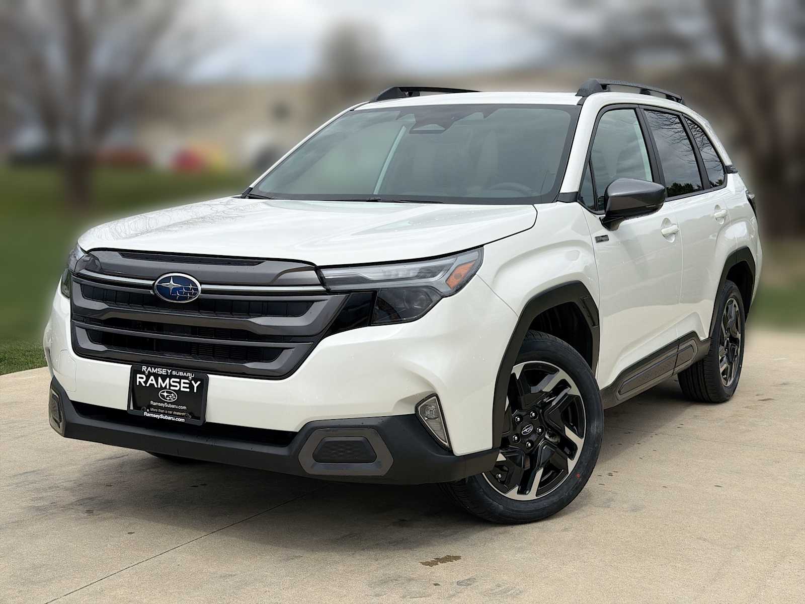 White 2026 Subaru Forester Hybrid Limited AWD SUV / Crossover All-Wheel Drive Continuously Variable Transmission